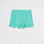 MN Ruffle Aqua Green Girls Shorts 10514