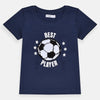 Fox B Football Sequin Blue Shirt 6737