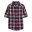 PLCE Maroon White Big Check Casual Shirt 8073