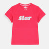 PPRT Dark Pink Star Sequin Shirt 7095