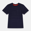 GRG Front Pocket Navy Blue Shirt 7141