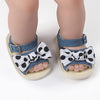 Polka Dots Bow Denim Prewalker Sandal 2442 B
