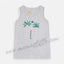 ANK Palm Trees Grey Sleeveless Shirt 7338