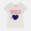 Wild Heart White Sequin Shirt 7714