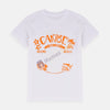 Cayo Cargo Orange White Shirt 7753