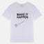 MTVI Make it Happen Sleeves White Shirt 7779