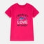 ML I Whaley Love My Daddy Pink Shirt 7849