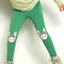 ML Cats Knee Printed Green Legging 8352