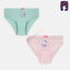 CA Kitty Pack of 2 Girls Briefs 8509