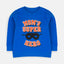 ML Mom Super Hero Royal Blue Terry Sweatshirt 8975