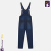 ML Unicorn Princess Rainbow Mid Blue Pant style Dungaree 9696