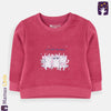 ML Rose Pink Cat Party Terry Sweatshirt 9719