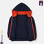 ML Spiderman Contrast Blue Zipper Fleece Hoodie 9870