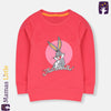 ML Thats All Folks Pink Terry Sweatshirt 9943
