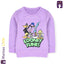 Looney Tunes Purple Terry Sweatshirt 9981