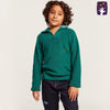 ANK Green Half Zip Long Neck Knitted Sweater 10057