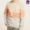 CP Eligo Three Colors Pattern Knitted Sweater 10026