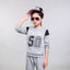 K Club Young 50 Grey Fleece Sweatshirt 5507