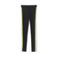 HM Brooklyn Side Stripe Black Legging 3663