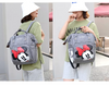 Annelo Minnie Mouse Grey Mummy Baby Travel Diaper Backpack 4706