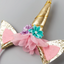 Unicorn Golden Horn Hair Catch 5158