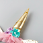 Unicorn Golden Horn Hair Catch 5158