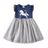 VKT Unicorn Star Navy Frock 7764