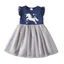 VKT Unicorn Star Navy Frock 7764