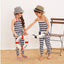 Black Pattern Allover With Shirt And Cap Swimsuit set 10896