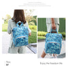 Fish Flower Mummy Baby Waterproof Travel Diaper Backpack