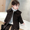 Quilted Star Black Long Coat 11453
