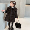 Quilted Star Black Long Coat 11453