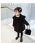 Quilted Star Black Long Coat 11453