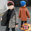 Dark Grey Check long Coat 11457