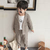 Gentelman Check Pant Coat Suiting Set 11844