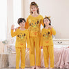 Women Samba Mustard Roundneck All weather Loungewear Set W133