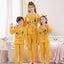 Women Samba Mustard Roundneck All weather Loungewear Set W133