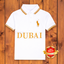 ML Dubai Embroided White Pony Polo 12025