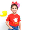 ML Sweet Sheep Red Shirt 7829