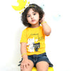 ML Mummy is my BFF Yellow Shirt 7636