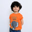ML Elephant Be happy Orange Shirt 7426