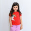 ML Unicorn Rainbow Red Shirt 7671