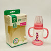Rabbit Pink Regular Feeding Neck Bottle with Handle 150 ML 6421