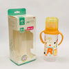 Alphabet Orange Wide Feeding Neck Bottle with Handle 300 ML 6418