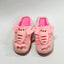 Crab Pink Rubber Sole Warm Cotton Winter Slippers 4405