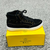 Denim Black High Shoes 2385