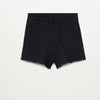 MN Rough Ends Black Girls Shorts 10513