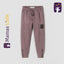 ZR Zip Ankle Grips Purple Terry Trouser 9838
