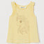 HM Unicorn Glitter Yellow Frill Sleeveless Tank Top 7334