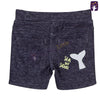 LSN Ocean Life Charcoal Texture Bermuda Shorts 100133
